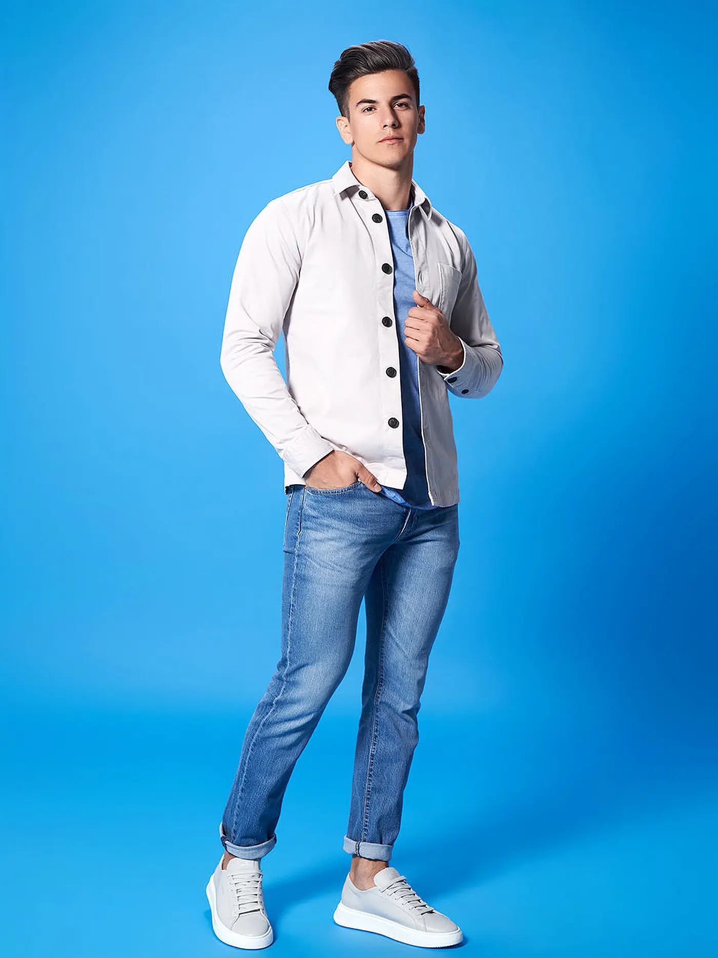 REPLAY | Jeans Slim Fit ANBASS X-LITE | blau